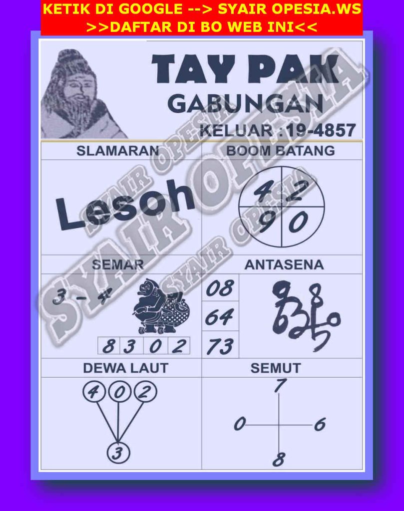 Syair HK 1 Februari 2024 Data Keluaran Rabatlottery