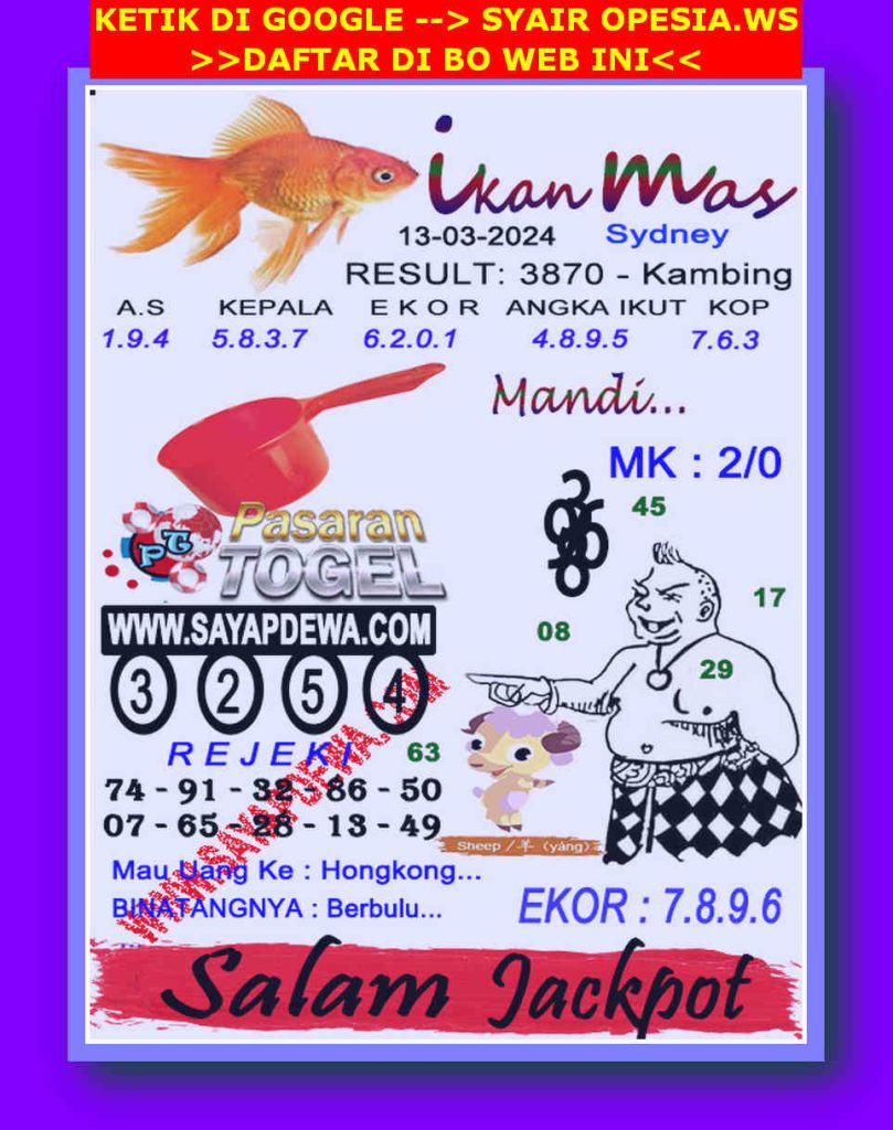 Syair SDY 2 Februari 2024 KUMPULAN SYAIR TOGEL TERCEPAT LIVE DRAW