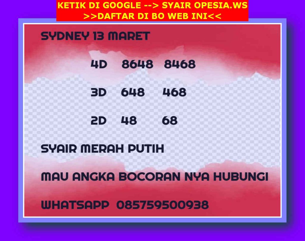 Syair SDY 2 Februari 2024 KUMPULAN SYAIR TOGEL TERCEPAT LIVE DRAW